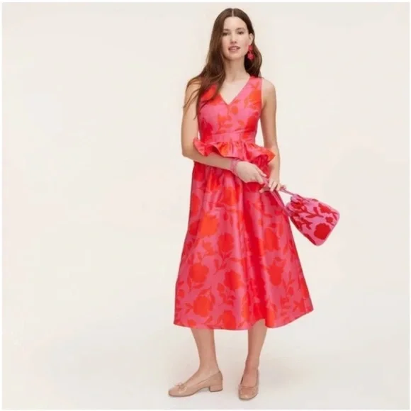 Kate Spade x Target Beaded Classic Rose Drawstring Bucket Bag - Pink/Red - Picture 5 of 5